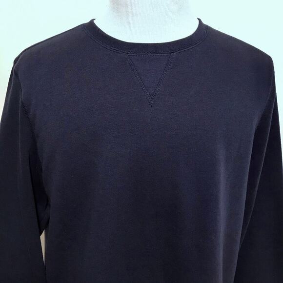 Ideology NWT Navy Pullover Sweatshirt Men L - Picture 2 of 9